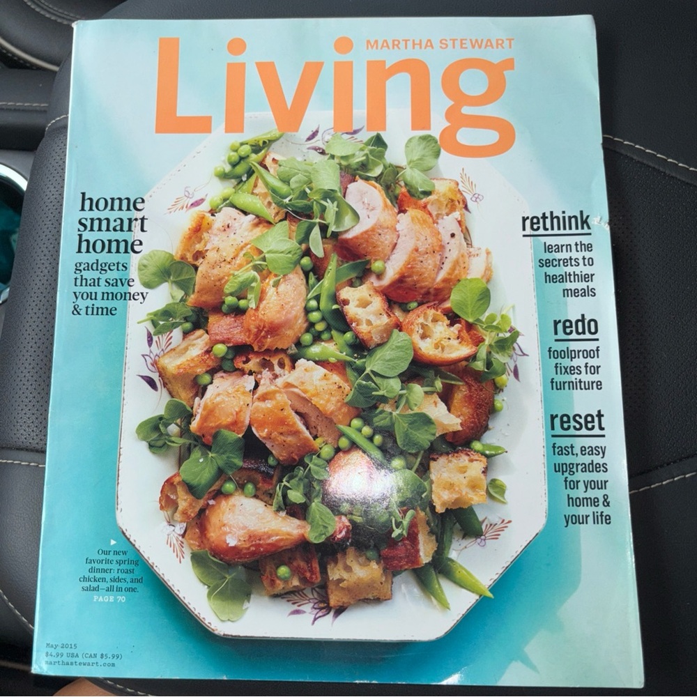 Martha Stewart Living magazine May 2015